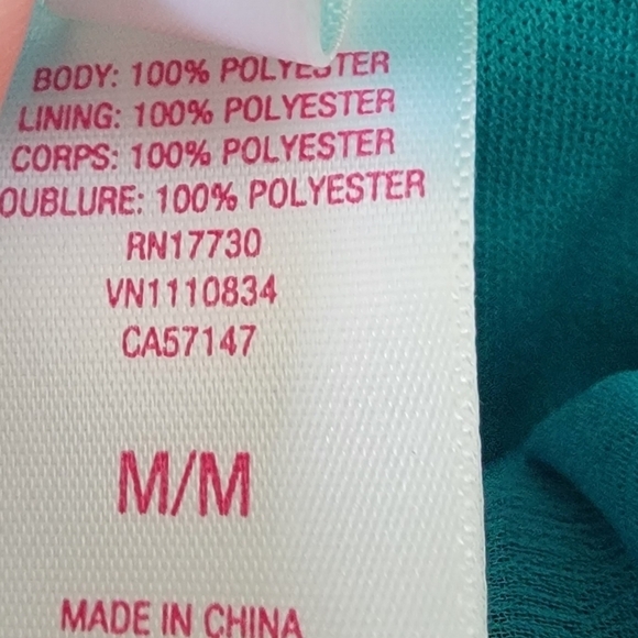 Teal High Low Pleated Skirt by Target Xhilaration Women's Size Medium! - Picture 10 of 11